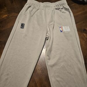 NBA Light Gray Logo Sweatpants